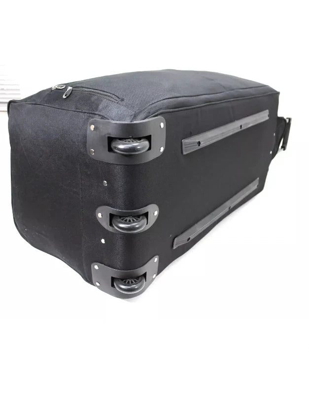 X Large 34” 30" 27" Travel Luggage Wheeled Trolley Holdall Suitcase Duffel Bag UK STOCK