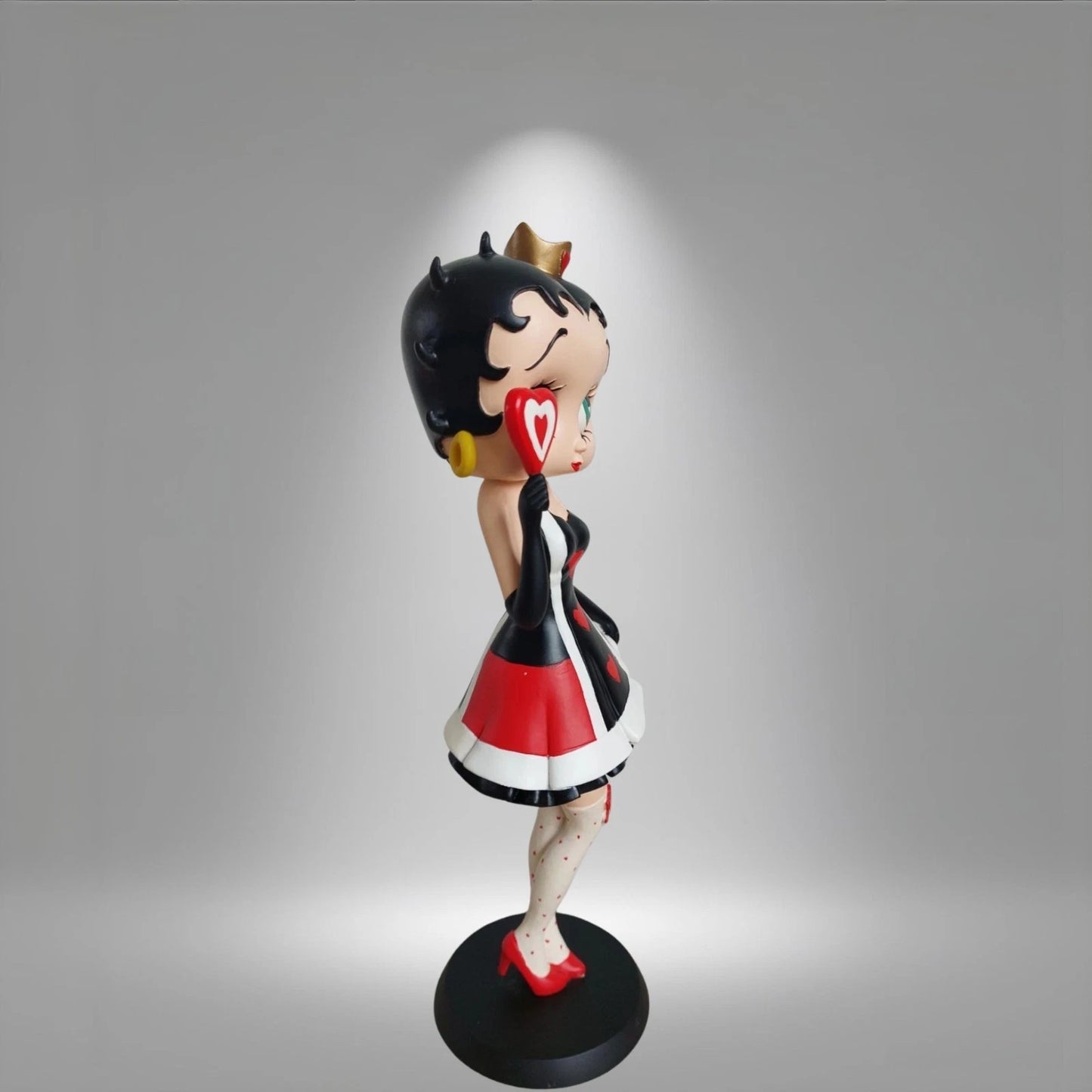 NEW BETTY BOOP QUEEN OF HEARTS 33CM FIGURINE LARGE VINTAGE ORNAMENT COLLECTIBLE