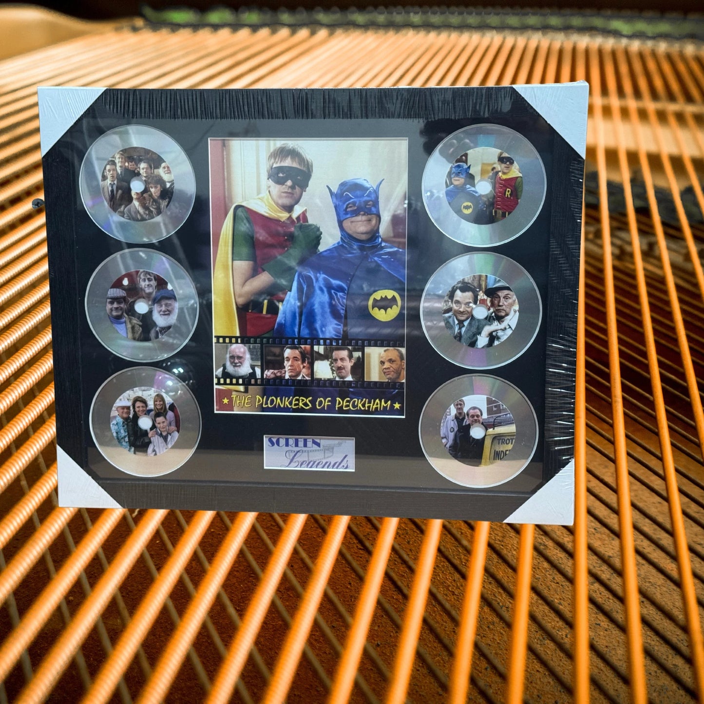 ONLY FOOLS AND HORSES MEMORABILIA FRAMED PICTURE PRESENTATION DISC SET LEGENDS UK STOCK
