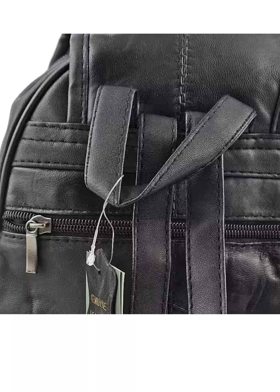 LARGE WOMEN'S GENUINE LEATHER BACKPACK RUCKSACK SHOULDER BAG FASHIONABLE HANDBAG UK STOCK