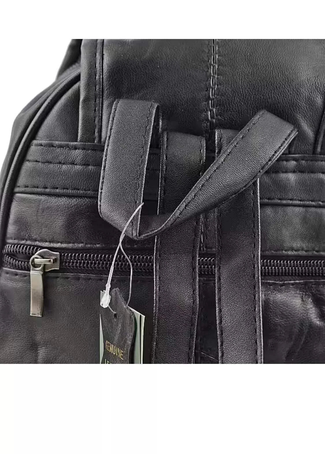 LARGE WOMEN'S GENUINE LEATHER BACKPACK RUCKSACK SHOULDER BAG FASHIONABLE HANDBAG UK STOCK