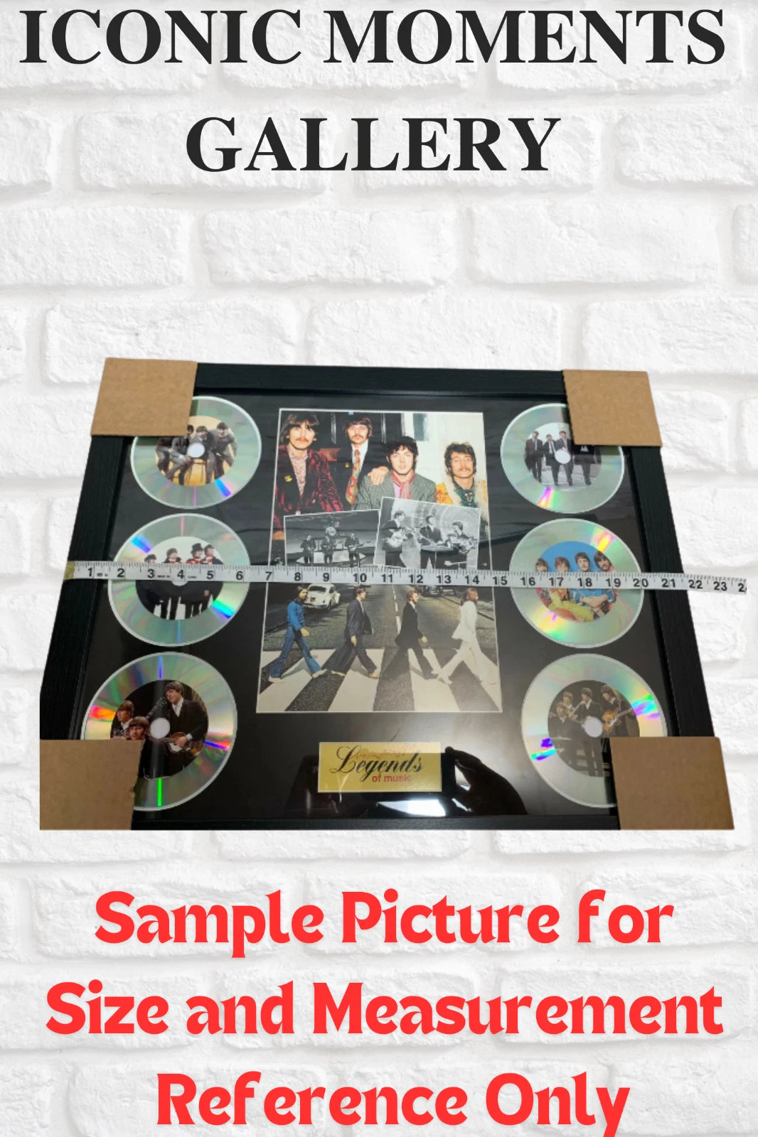 PRINCE MEMORABILIA FRAMED PICTURE PRESENTATION DISC SET LEGENDS OF MUSIC UK STOCK