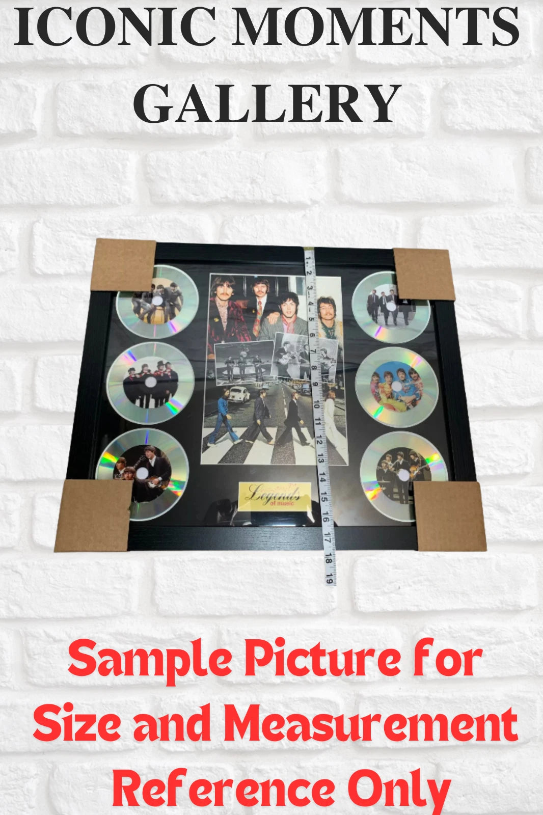 PRINCE MEMORABILIA FRAMED PICTURE PRESENTATION DISC SET LEGENDS OF MUSIC UK STOCK