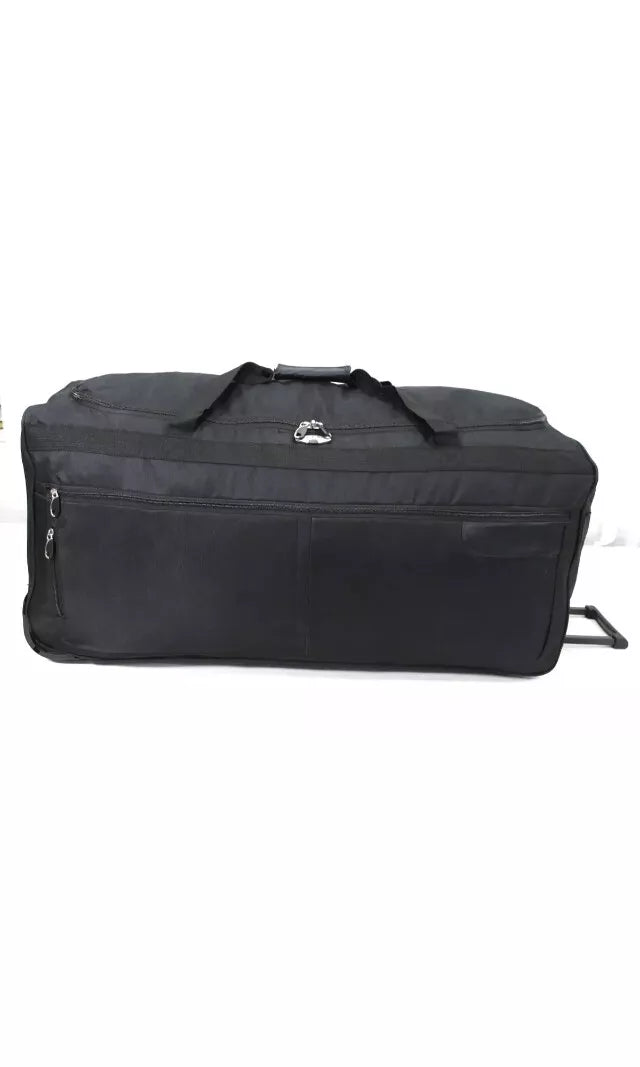 X Large 34” 30" 27" Travel Luggage Wheeled Trolley Holdall Suitcase Duffel Bag UK STOCK
