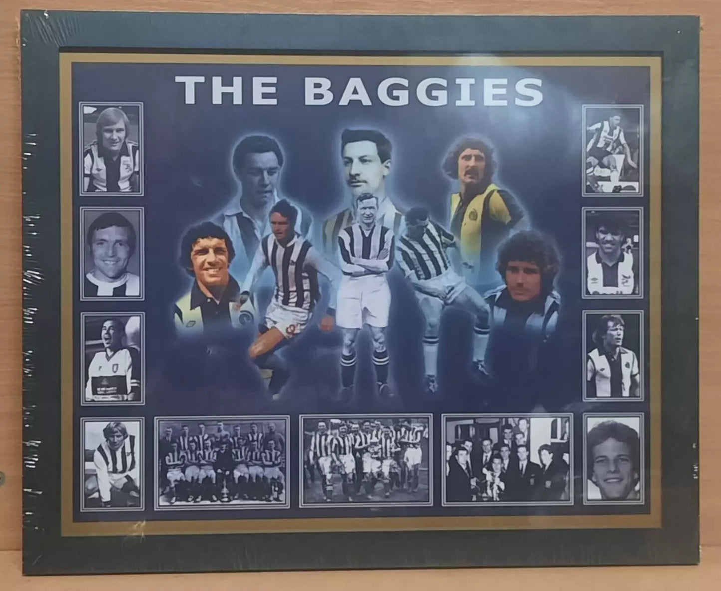 WEST BROMWICH ALBION FC "THE BAGGIES" LEGENDS FRAMED PICTURE - ICONIC TRIBUTE UK STOCK