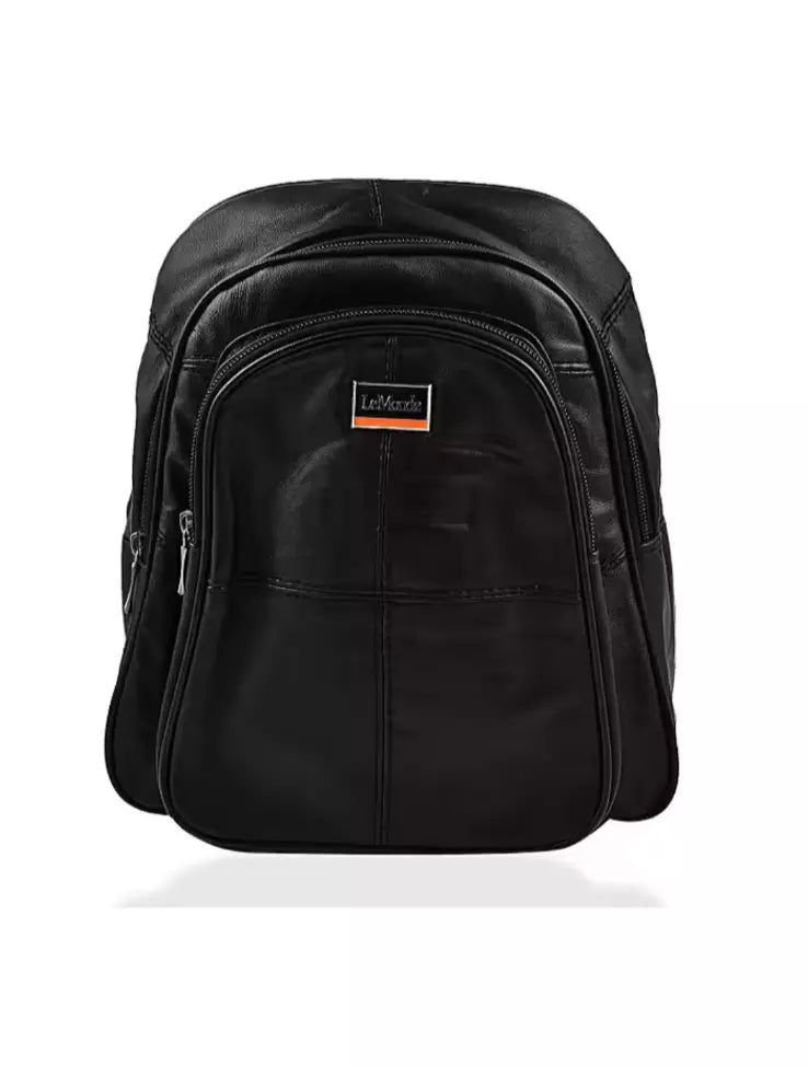 WOMEN GENUINE LARGE REAL LEATHER BACKPACK RUCKSACK SHOULDER BAG FASHION HANDBAG