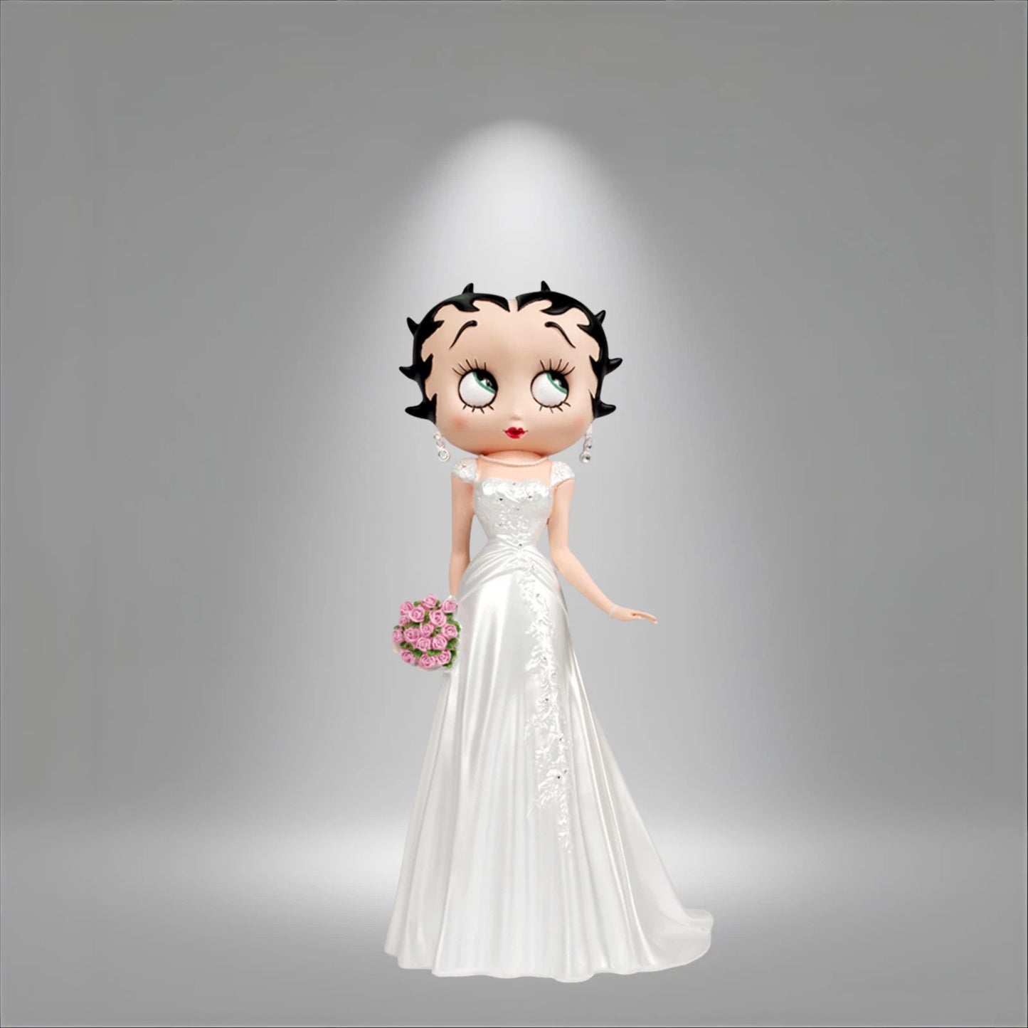 NEW BETTY BOOP WEDDING DAY FIGURINE ORNAMENT VINTAGE COLLECTIBLE GIFT 31.5CM UK STOCK
