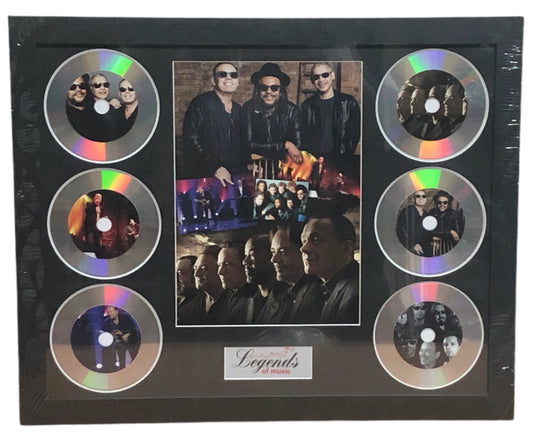 UB40 MEMORABILIA FRAMED PICTURE PRESENTATION DISC SET LEGENDS OF POP MUSIC UK STOCK