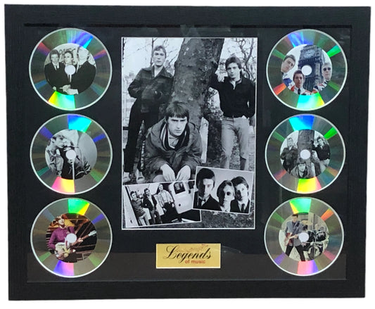 THE JAM BAND MEMORABILIA FRAMED PICTURE PRESENTATION DISC SET MUSIC LEGENDS UK