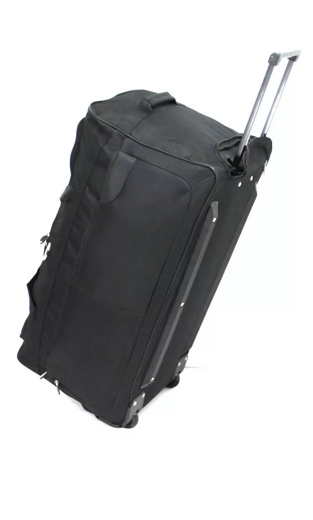 X Large 34” 30" 27" Travel Luggage Wheeled Trolley Holdall Suitcase Duffel Bag UK STOCK