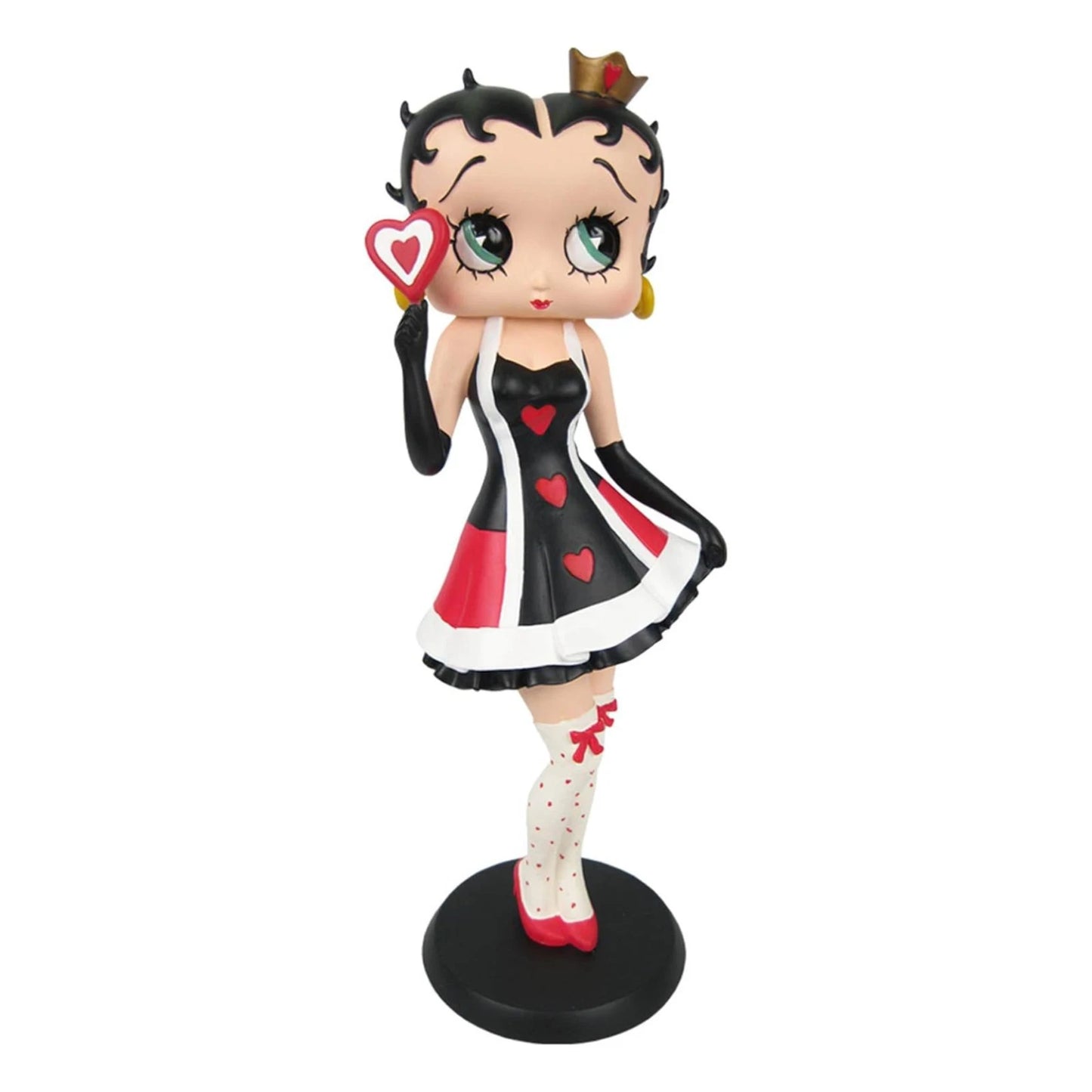 NEW BETTY BOOP QUEEN OF HEARTS 33CM FIGURINE LARGE VINTAGE ORNAMENT COLLECTIBLE